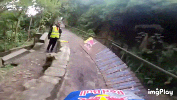 极限挑战山区自行车第一视角